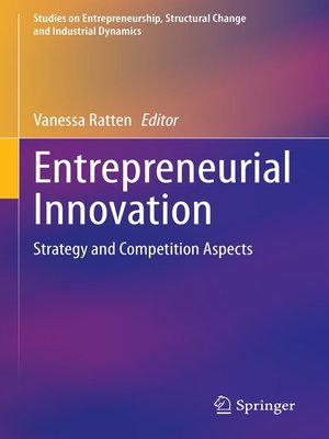 cover image of Entrepreneurial Innovation